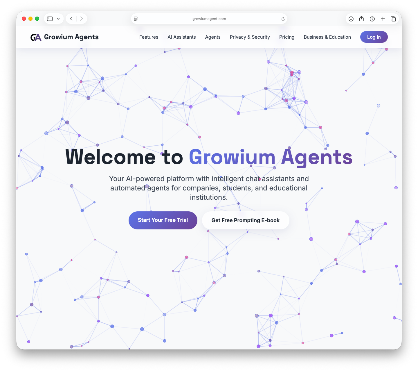 Growium Agent AI Platform